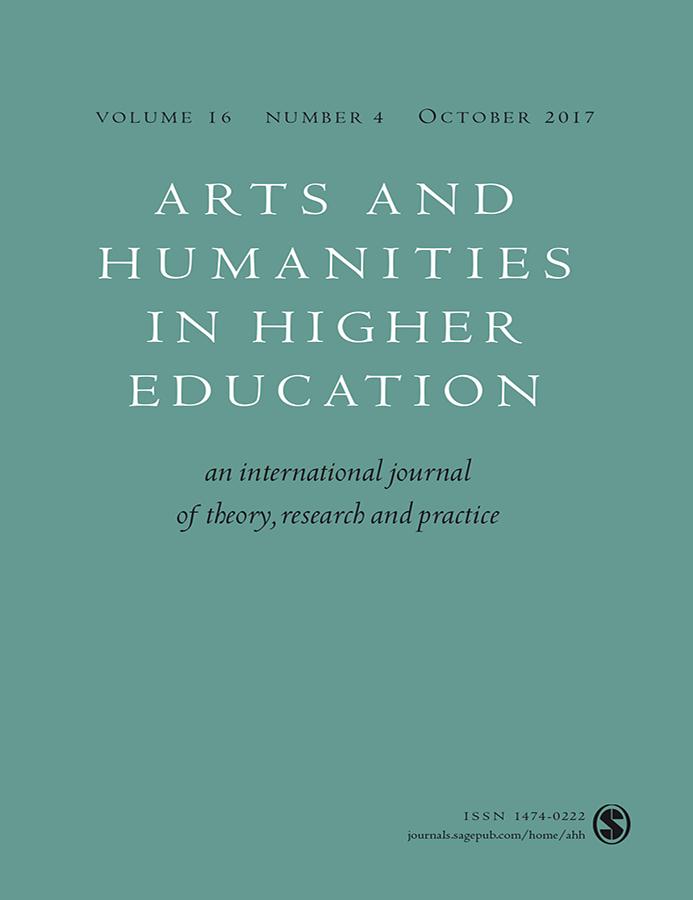 Arts And Humanities In Higher Education杂志